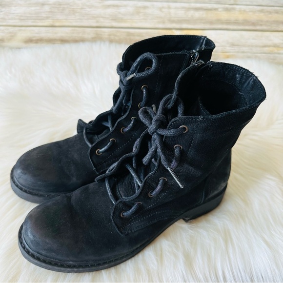 Bueno Combat Leather Boots 9.5 - Picture 4 of 13